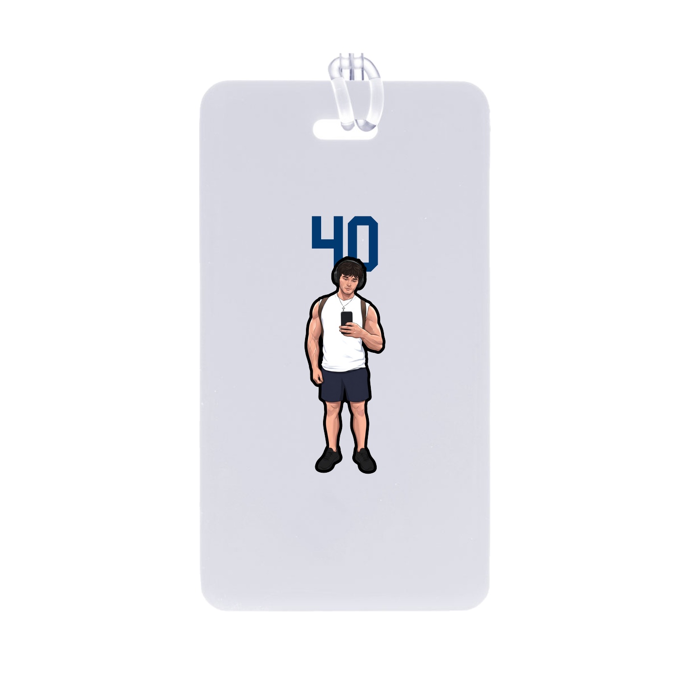 Bag Tag — Number Top in Classic