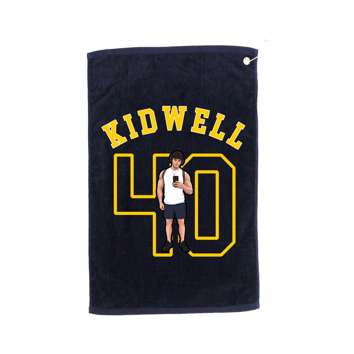 Golf Towel — Shirsey Arch in Navy