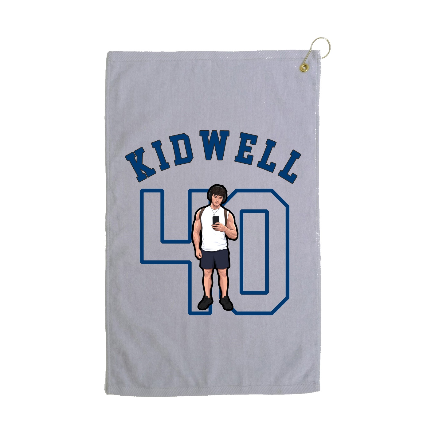Golf Towel — Shirsey Arch in Grey