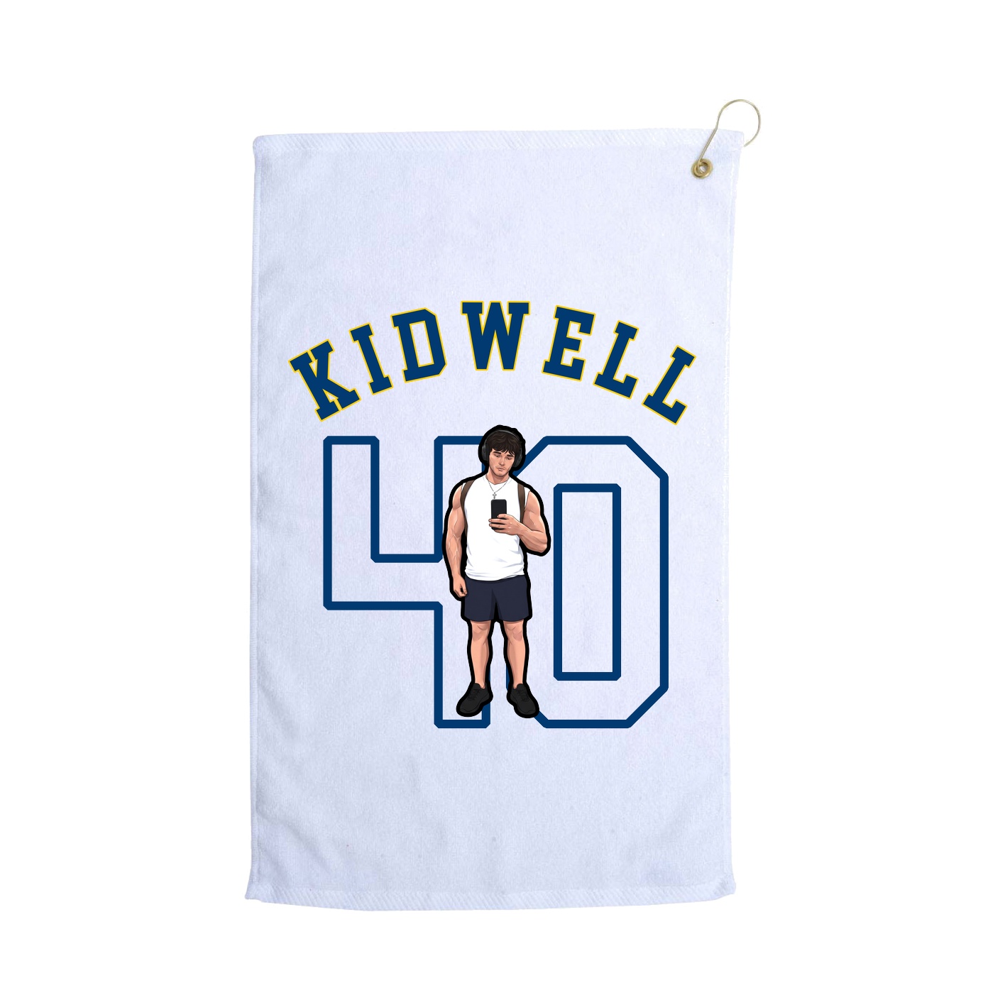 Terry Velour Golf Towel
