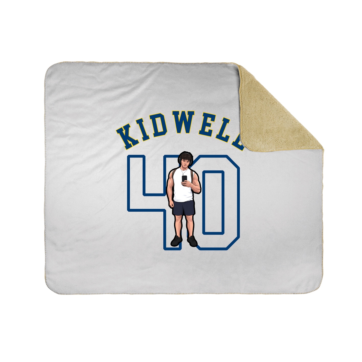 Throw Blanket — Shirsey Arch in White