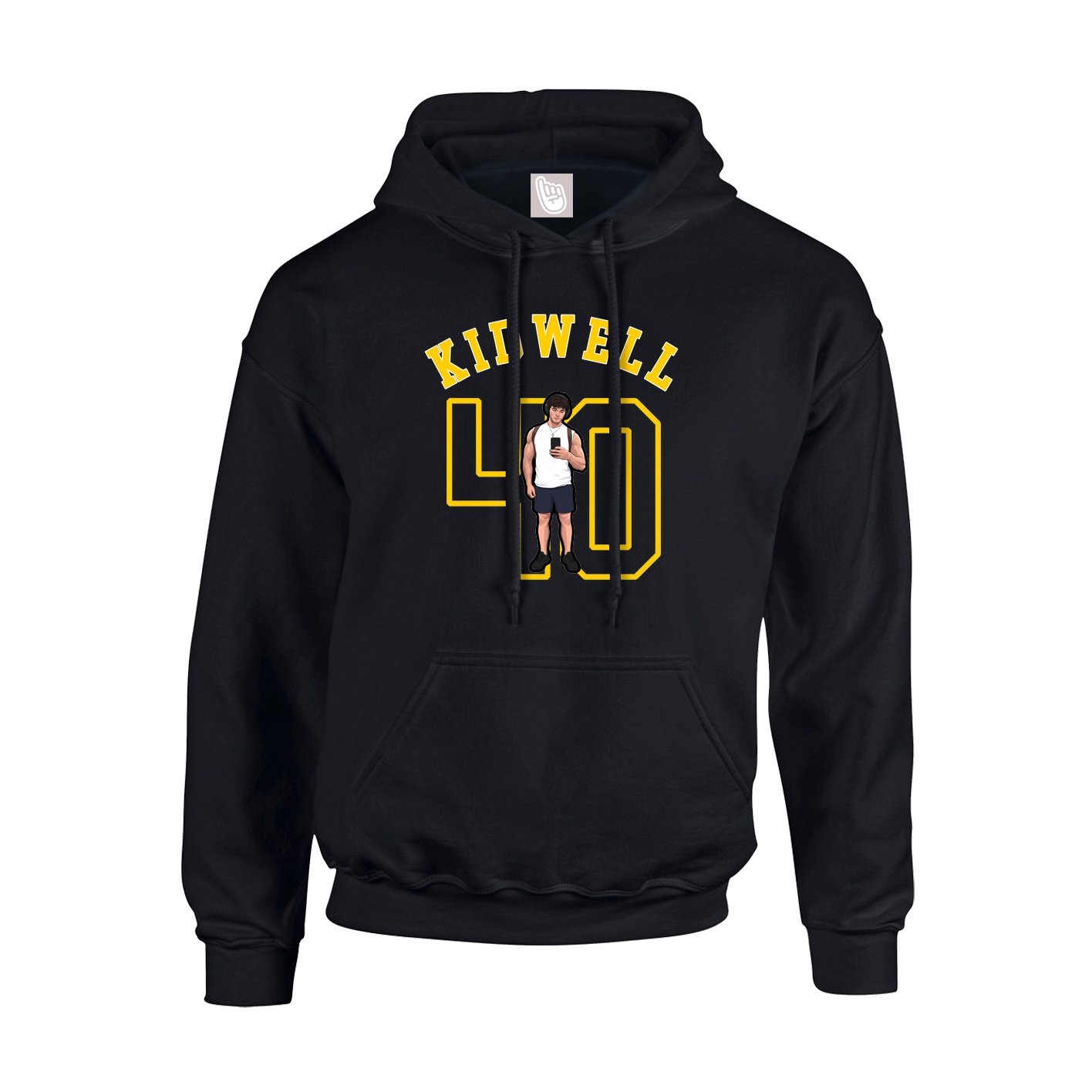 Youth Hoodie — Shirsey Arch in Black