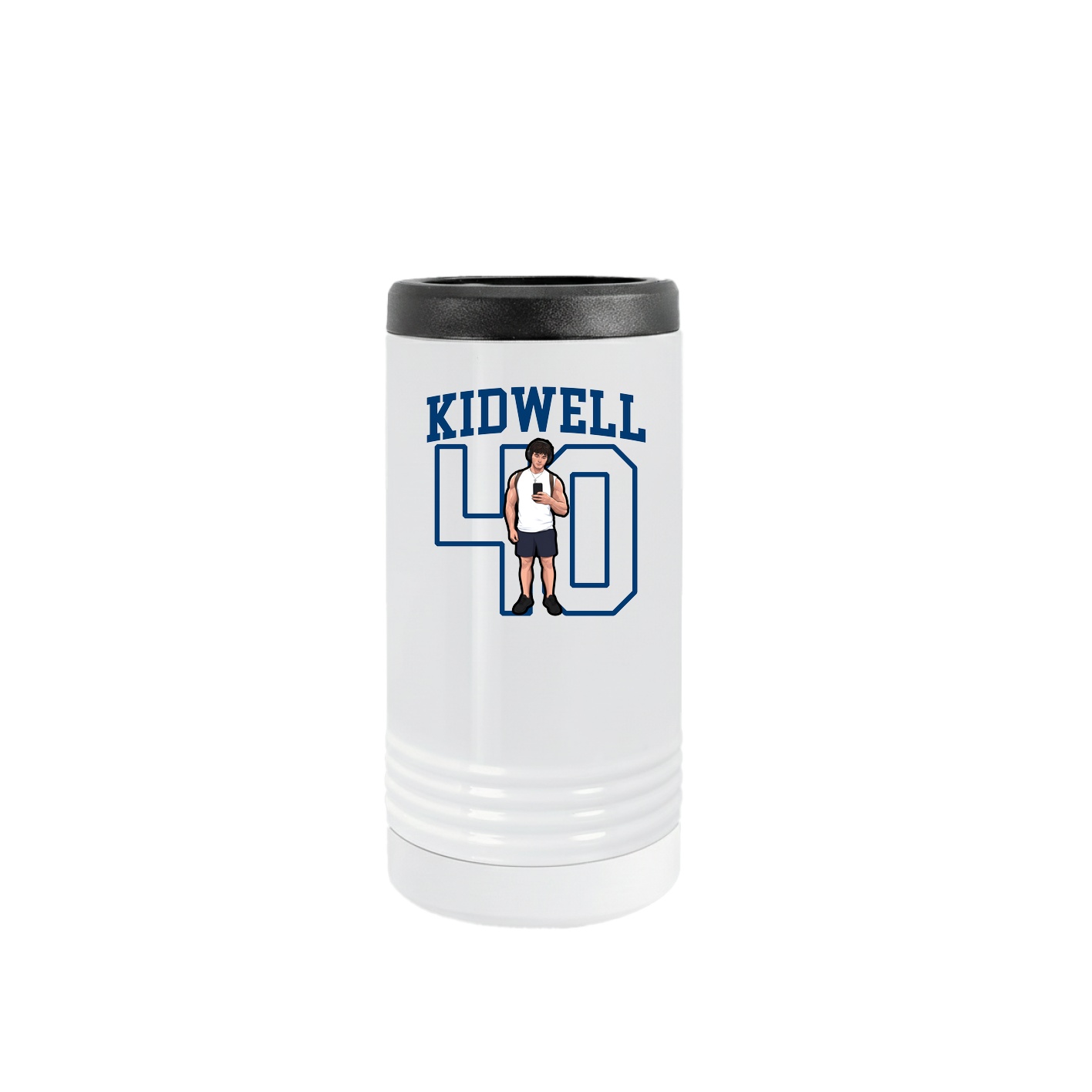 Slim Beverage Holder — Shirsey in White