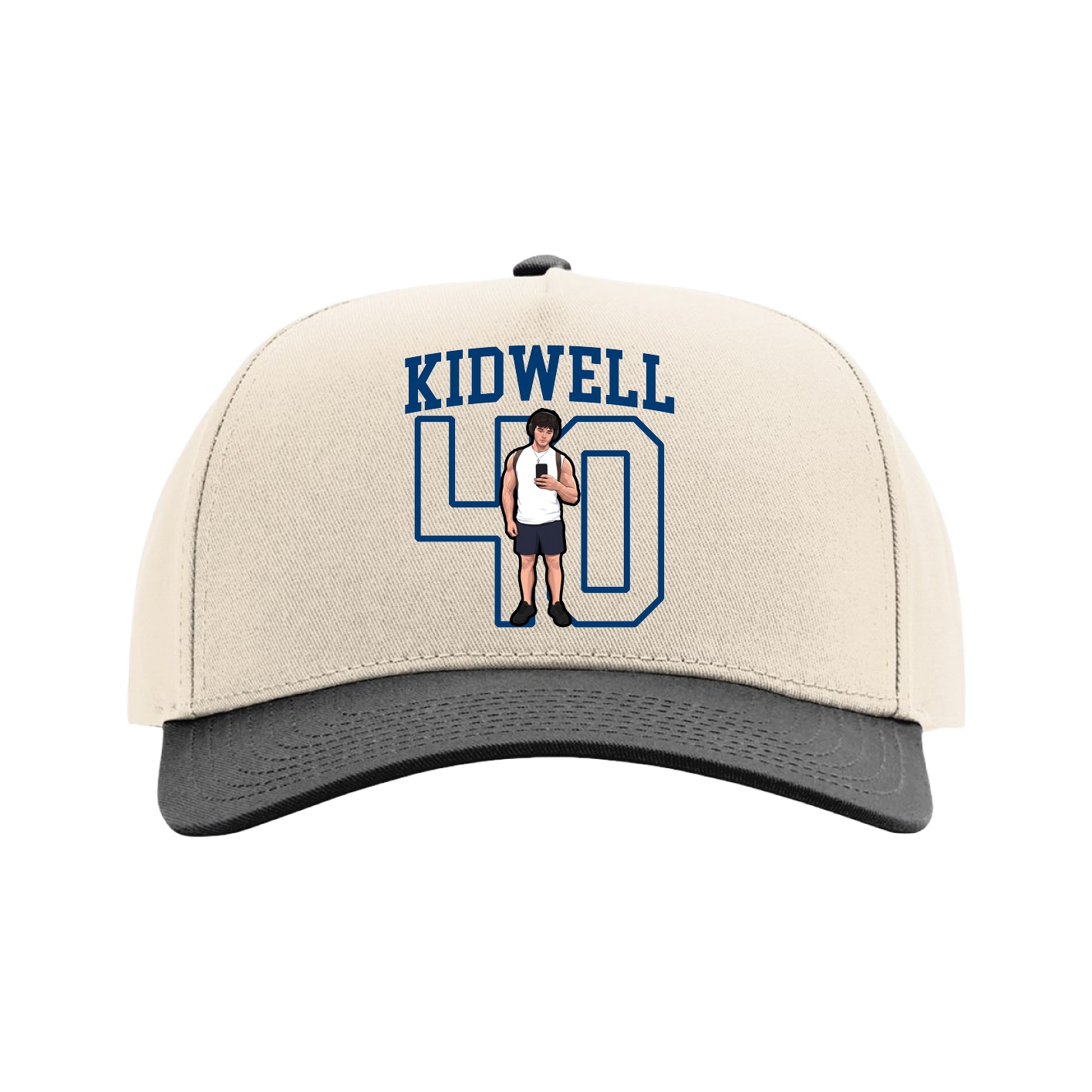 Full Fabric Five-Panel Champ Cap