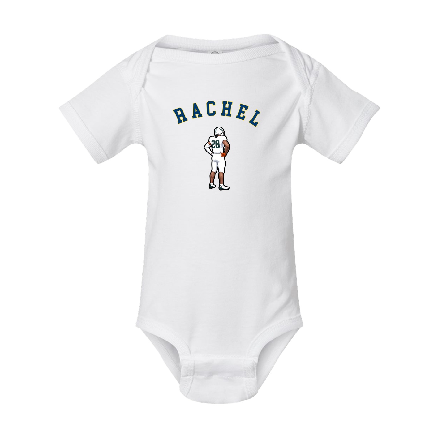 Baby Onesie — Shirsey Arch in White