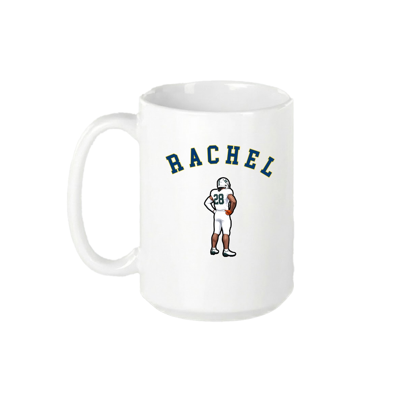 15oz Coffee Mug — Shirsey Arch in White