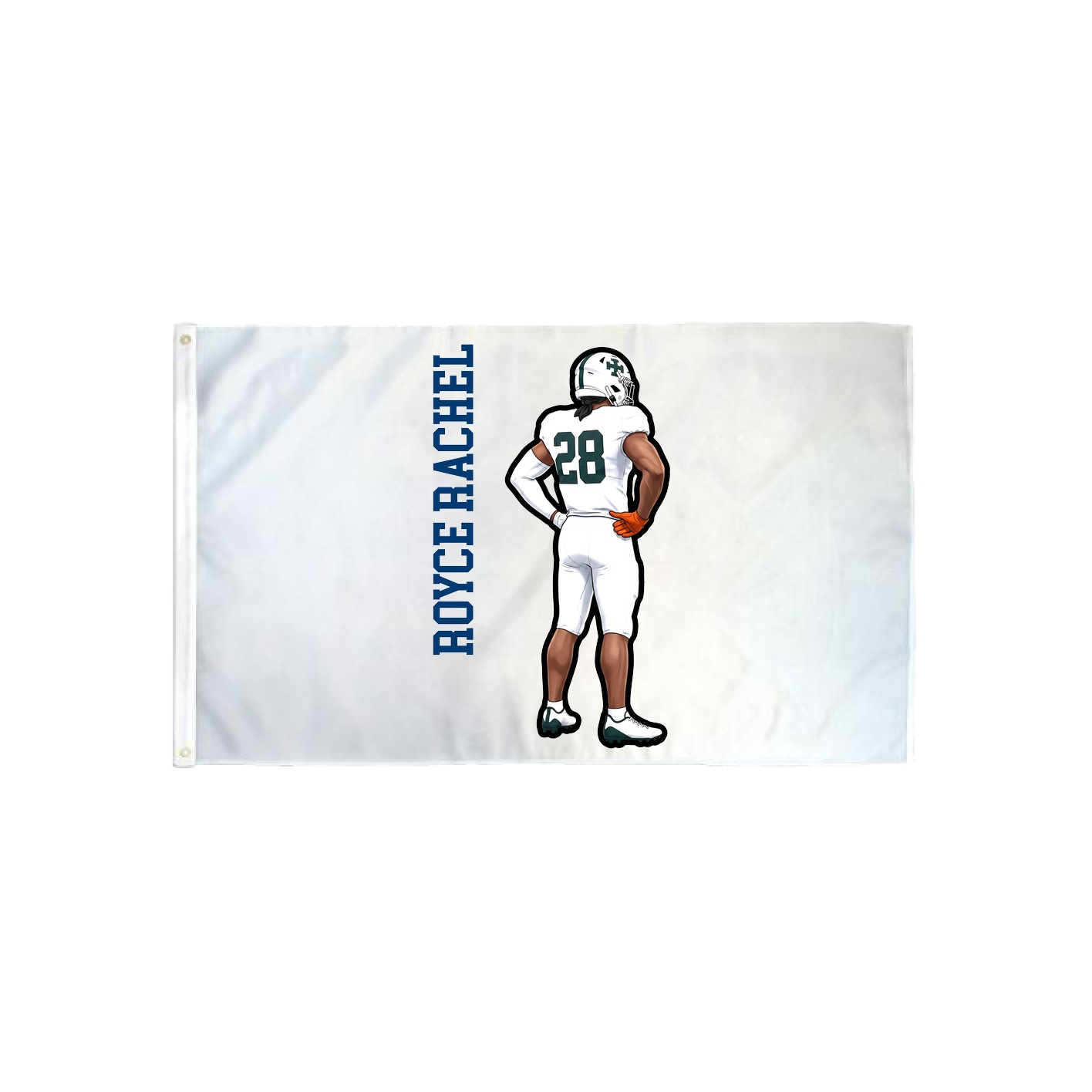 3x5 Flag — Name Vertical in Classic