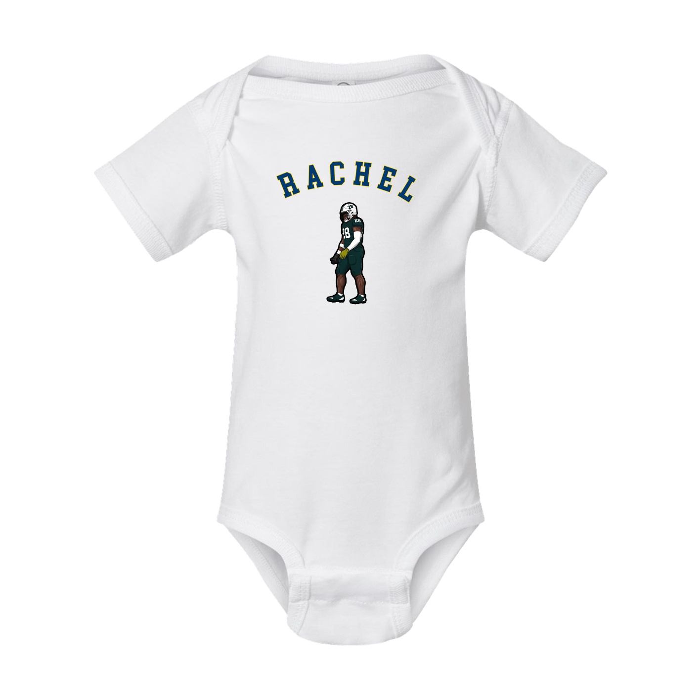 Baby Onesie — Shirsey Arch in White