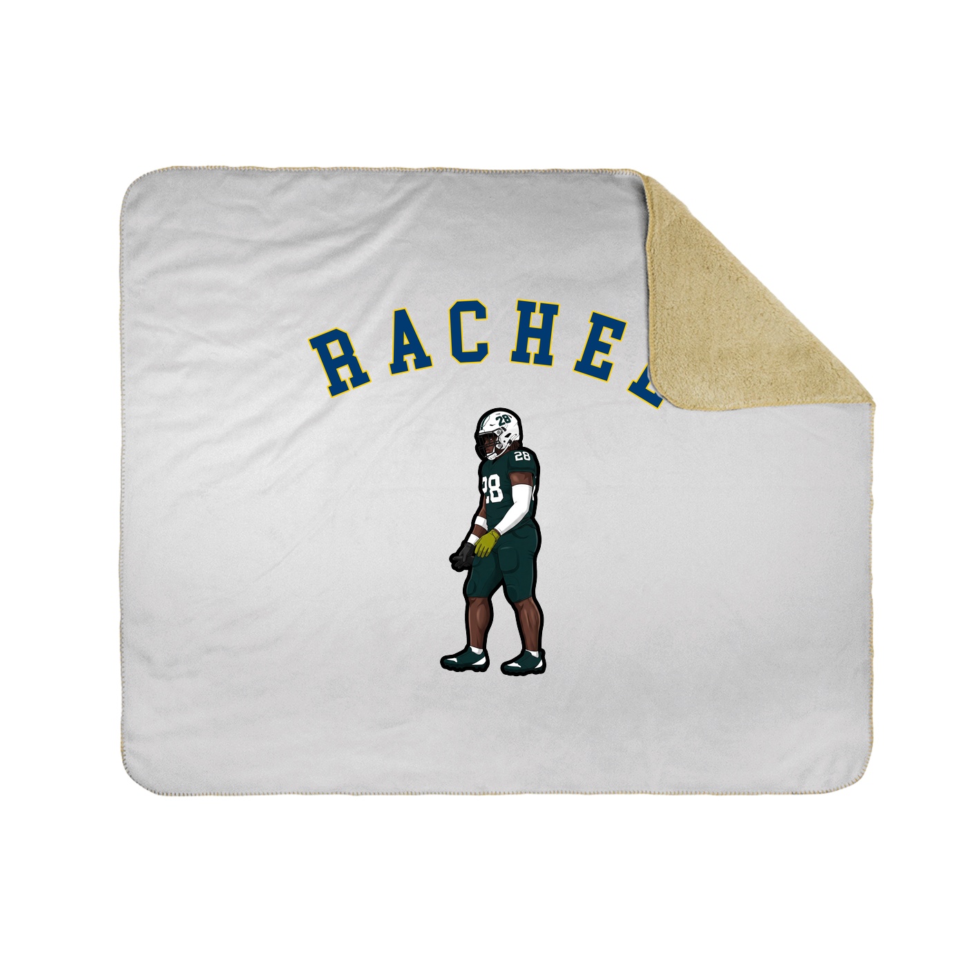 Throw Blanket — Shirsey Arch in White