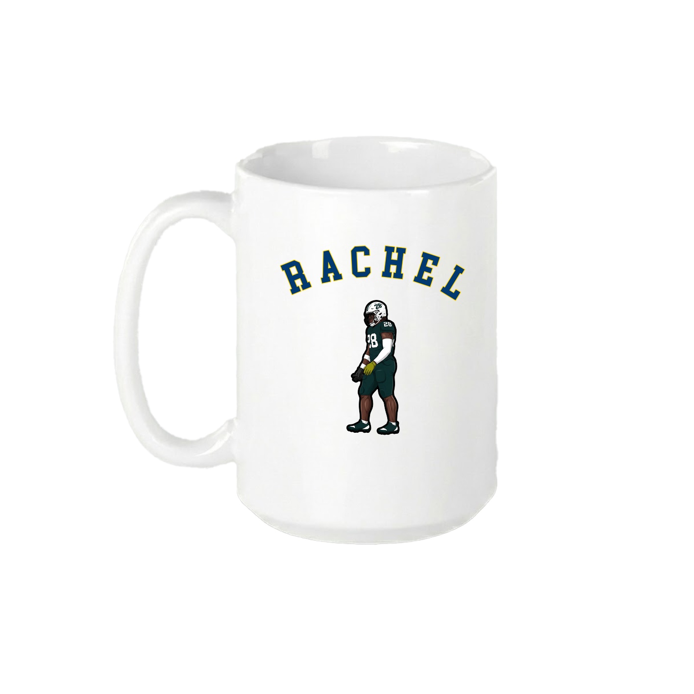 15oz Coffee Mug — Shirsey Arch in White