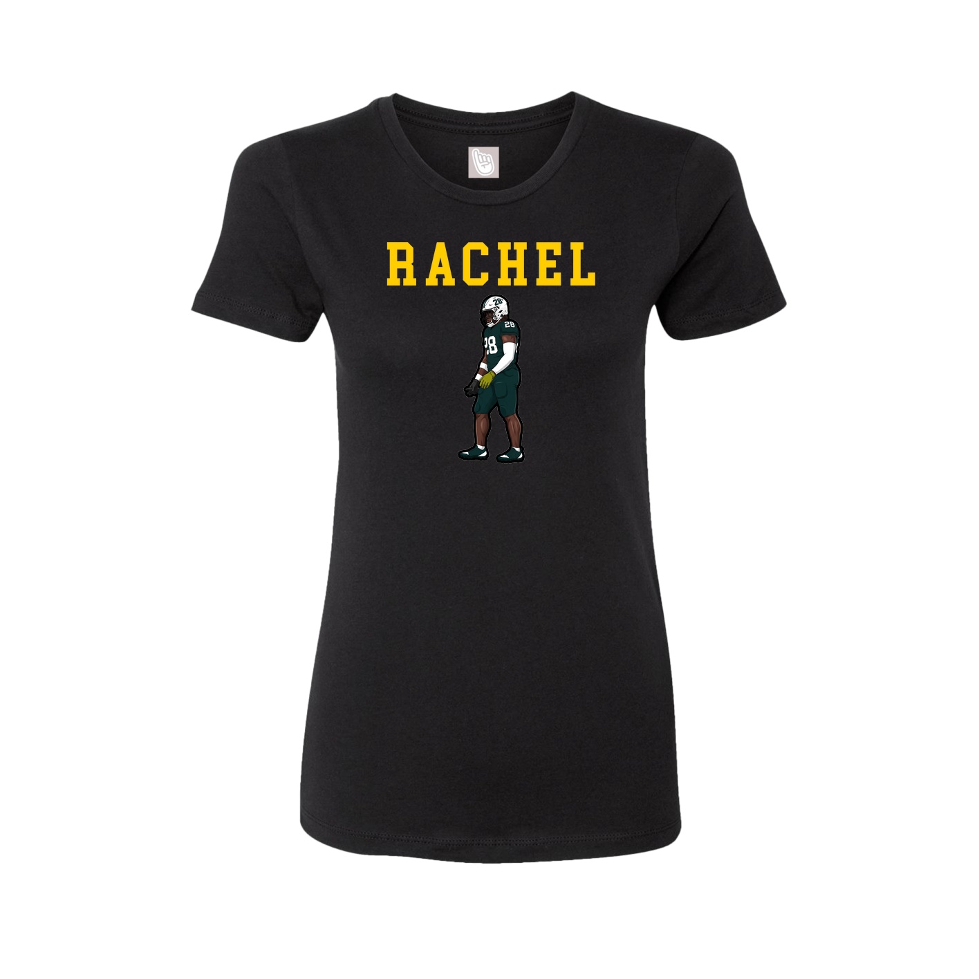 Fitted Women's Tee — Shirsey in Black