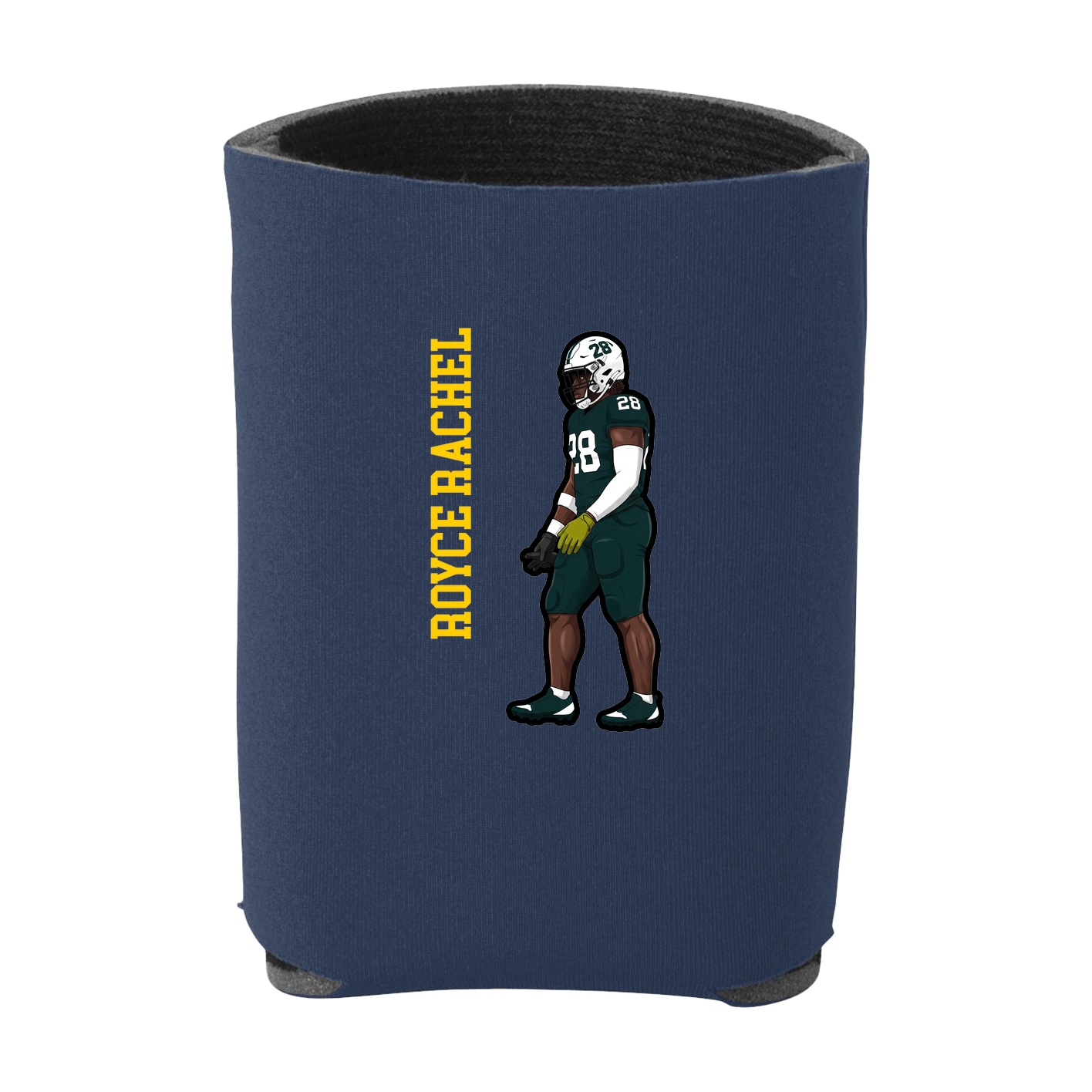Can Holder — Name Vertical in Navy
