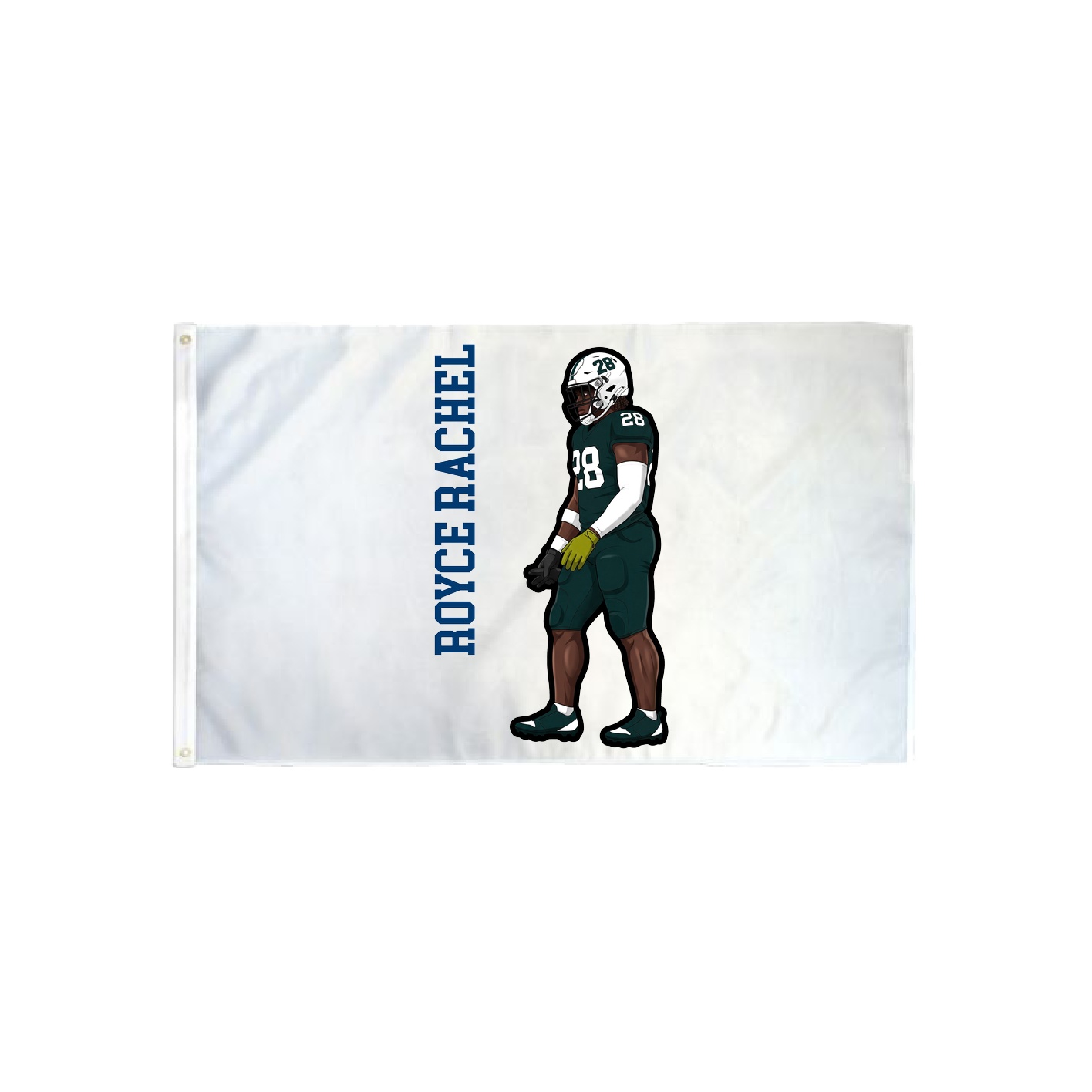 3x5 Flag — Name Vertical in Classic