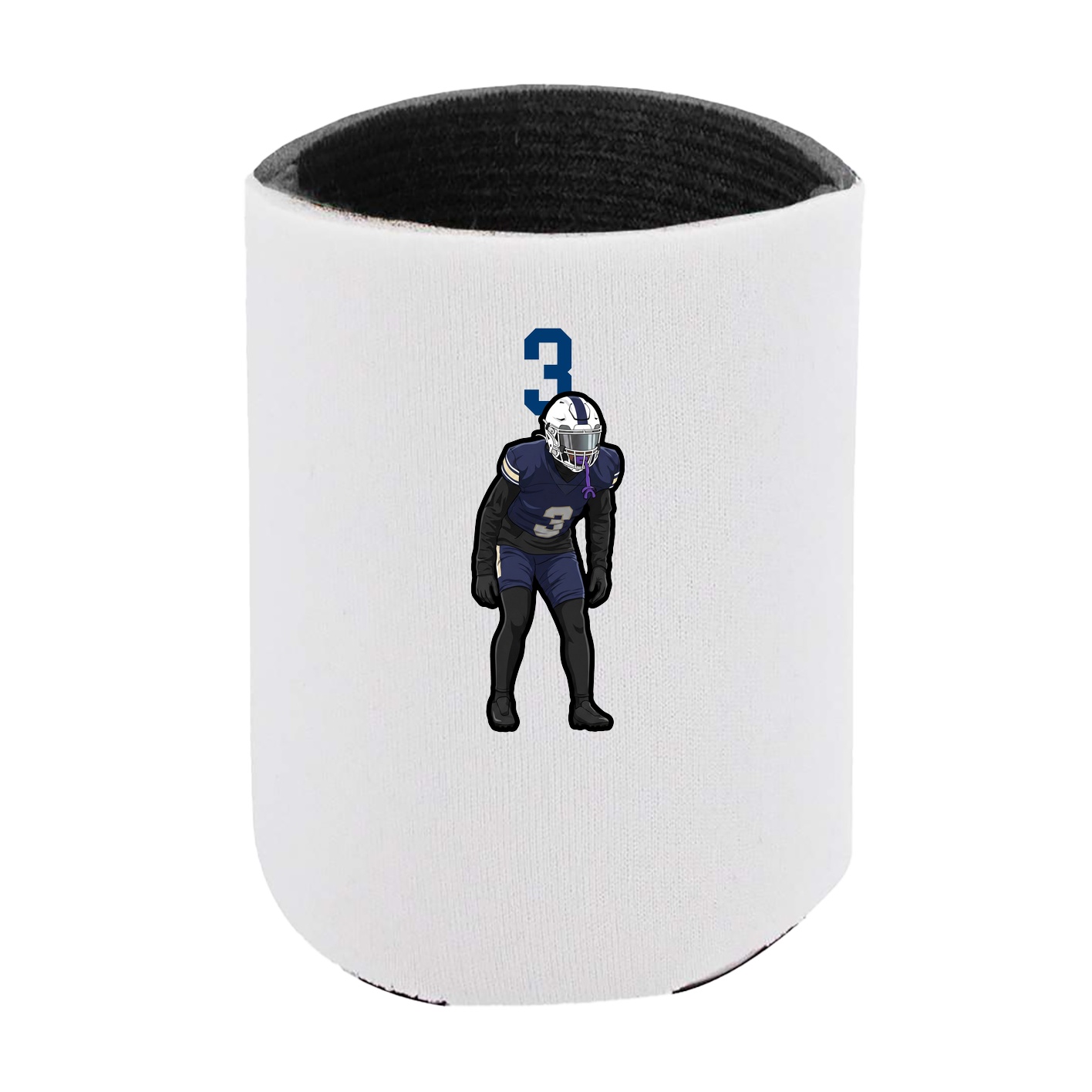 Can Holder — Number Top in White