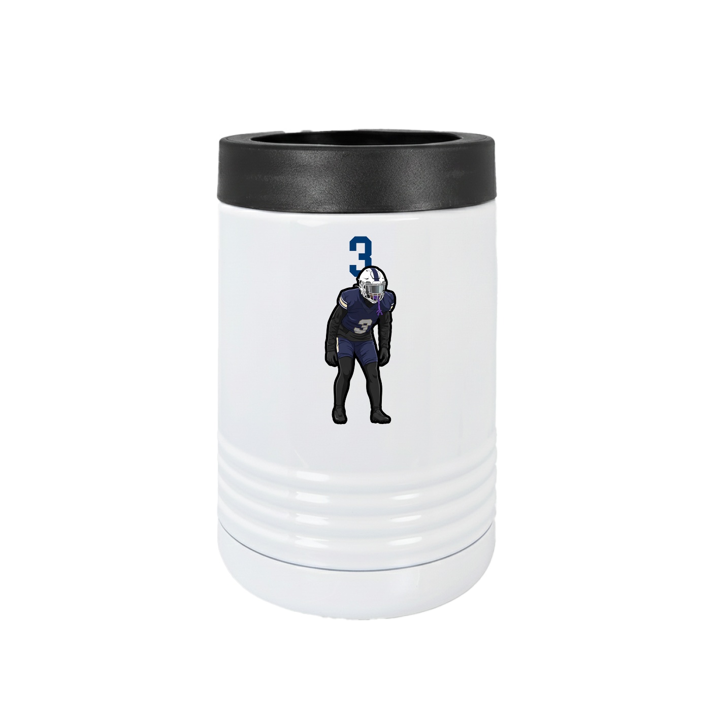 Beverage Holder — Number Top in White