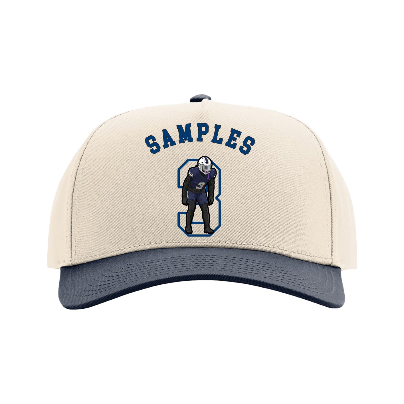 Full Fabric Five-Panel Champ Cap