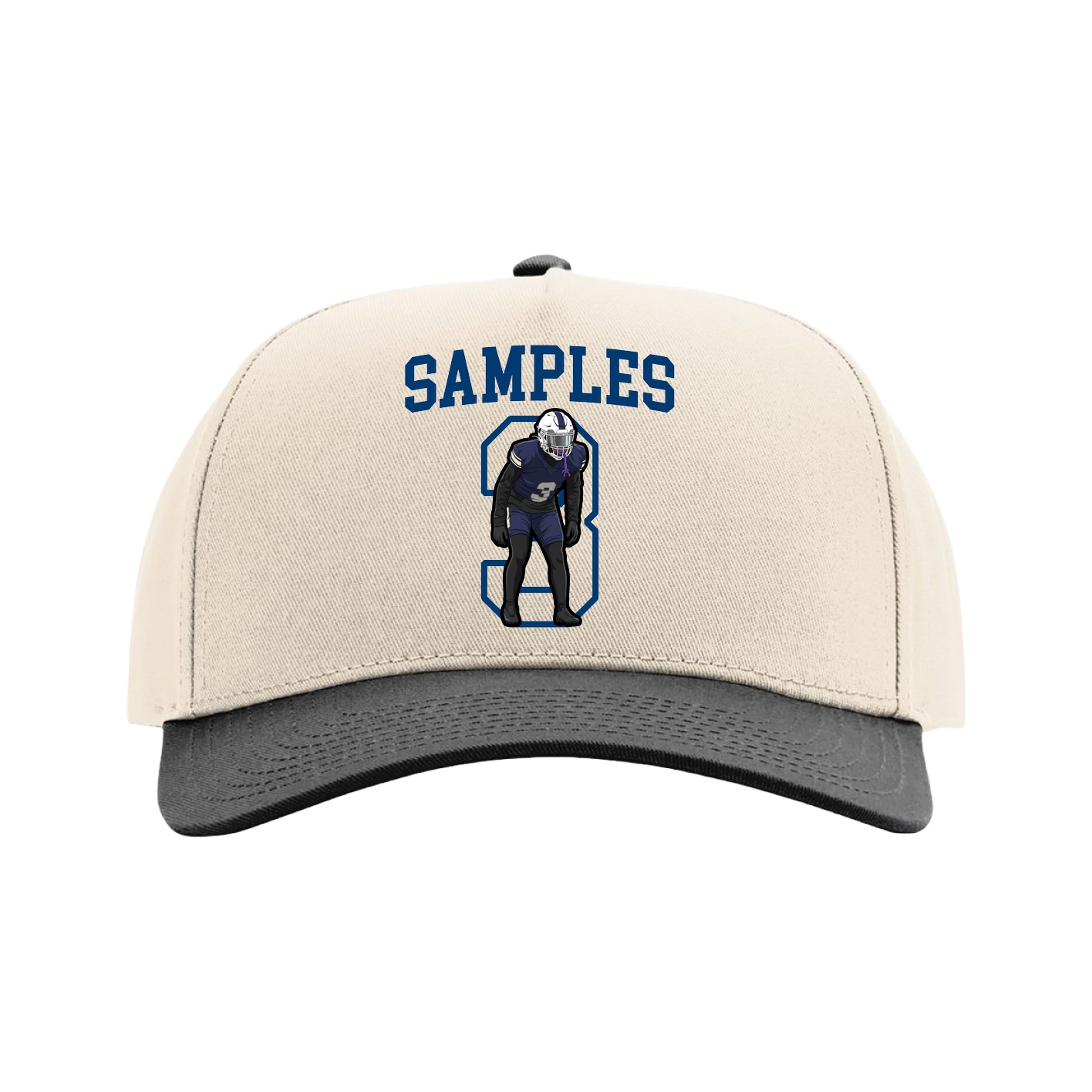 Full Fabric Five-Panel Champ Cap