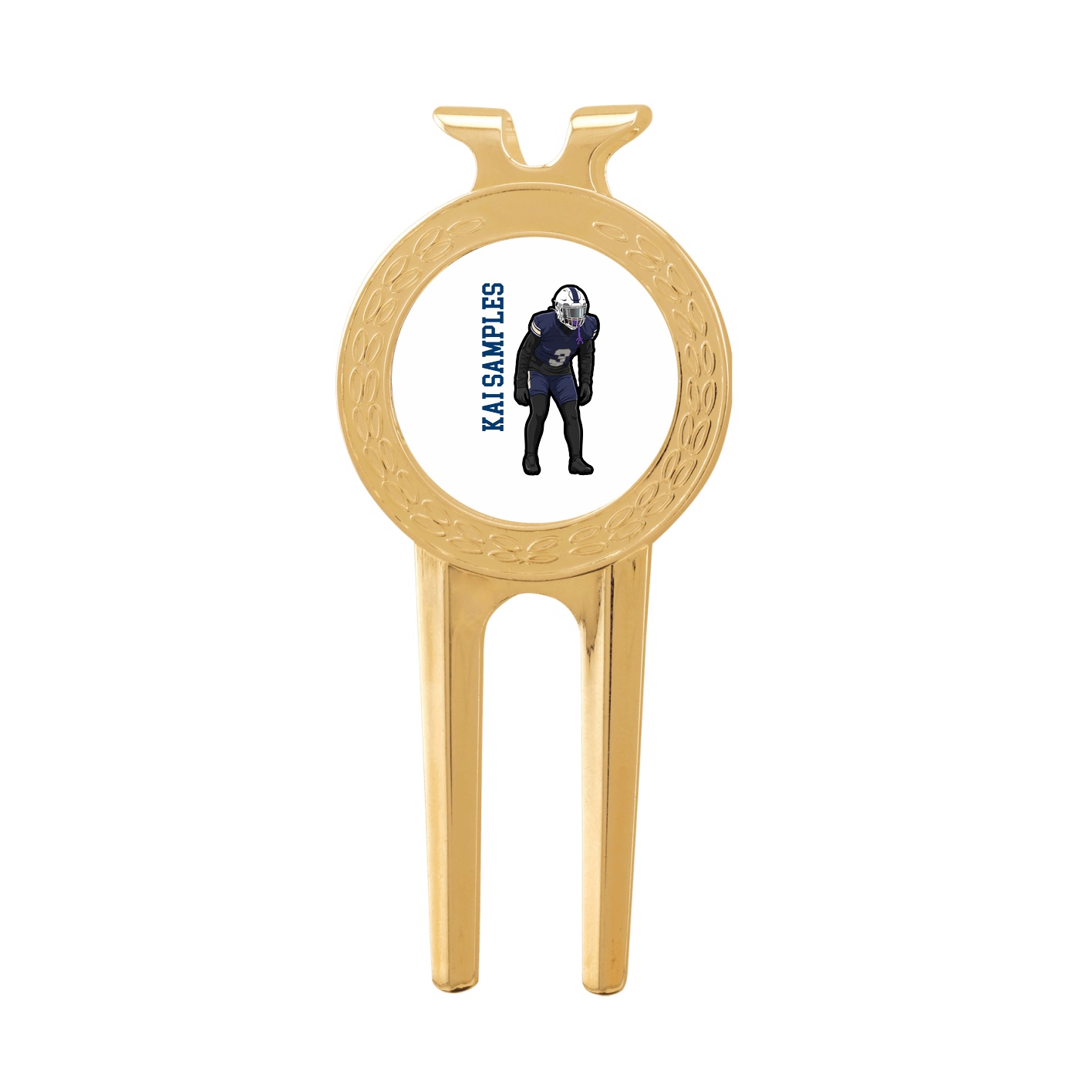 Divot Tool with Ball Marker — Name Vertical in Classic