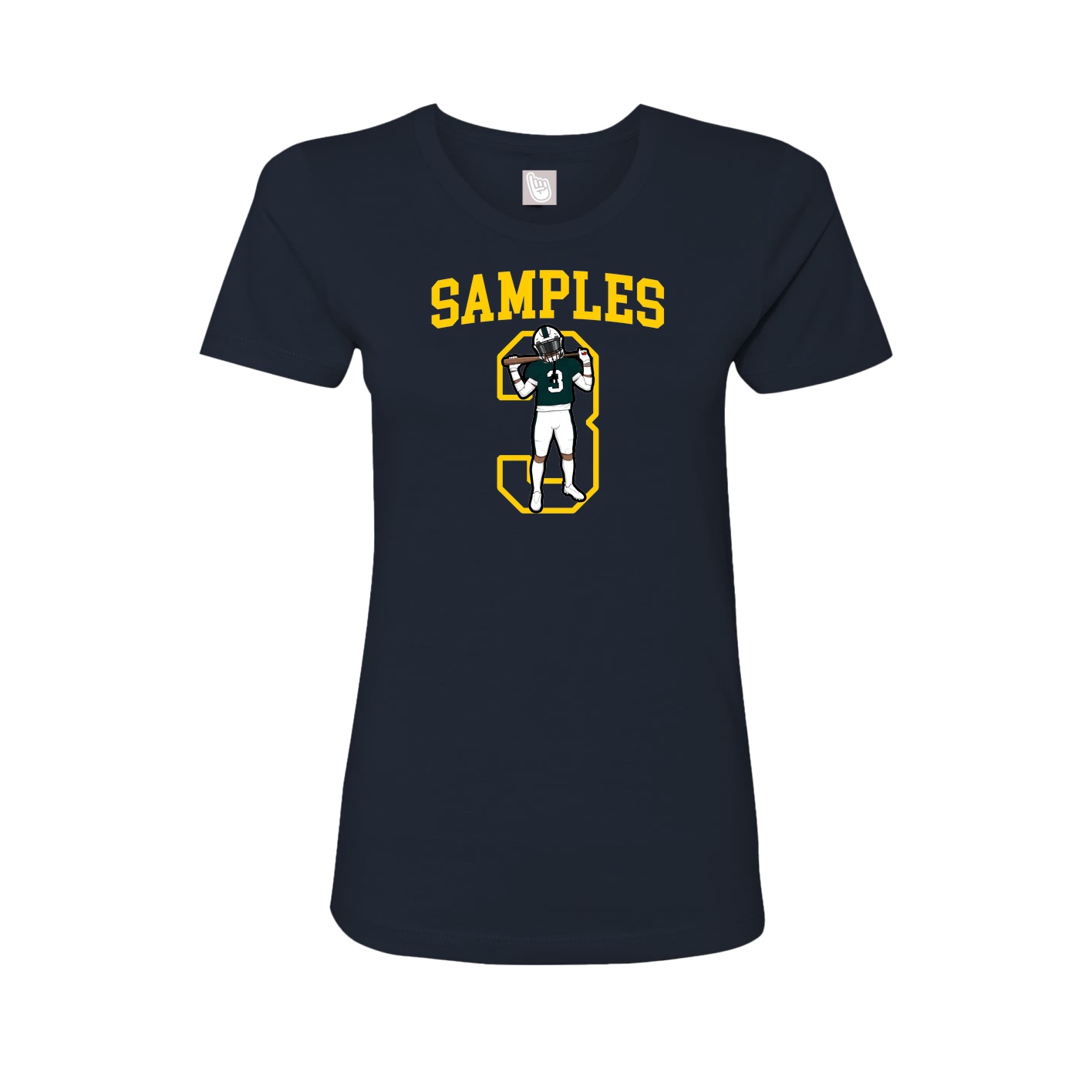 Fitted Women's Tee — Shirsey in Navy