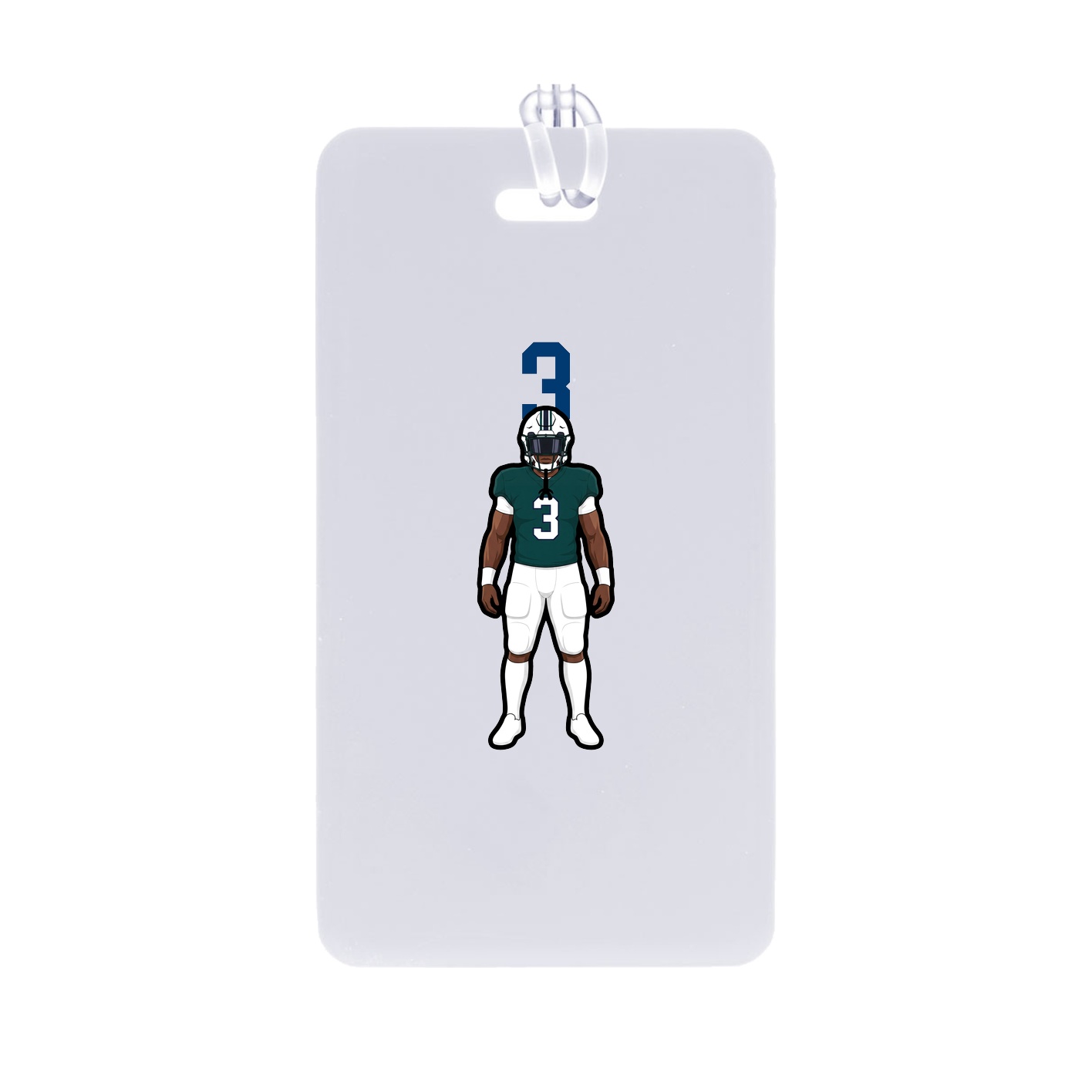 Bag Tag — Number Top in Classic