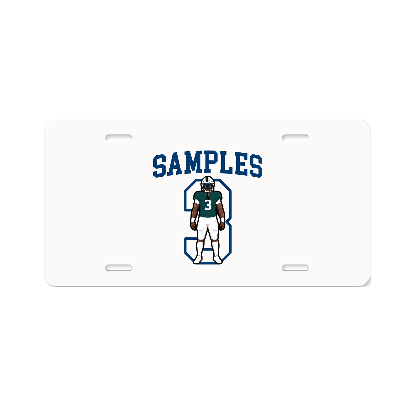 Aluminum License Plate