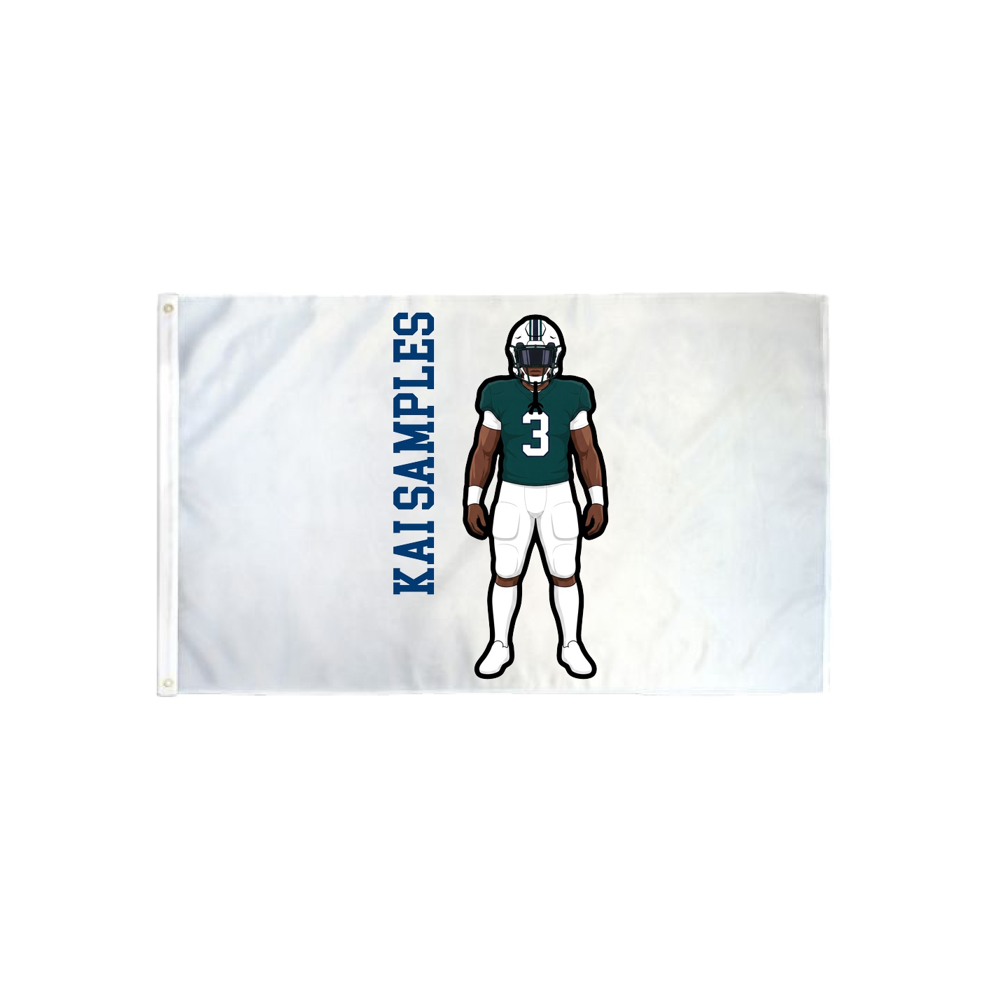 3x5 Flag — Name Vertical in Classic