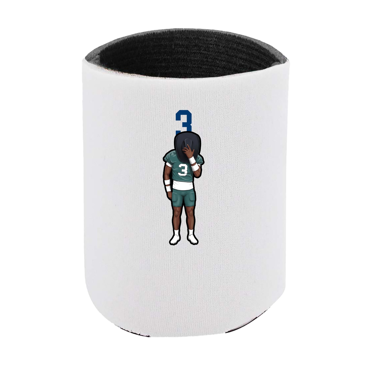 Can Holder — Number Top in White
