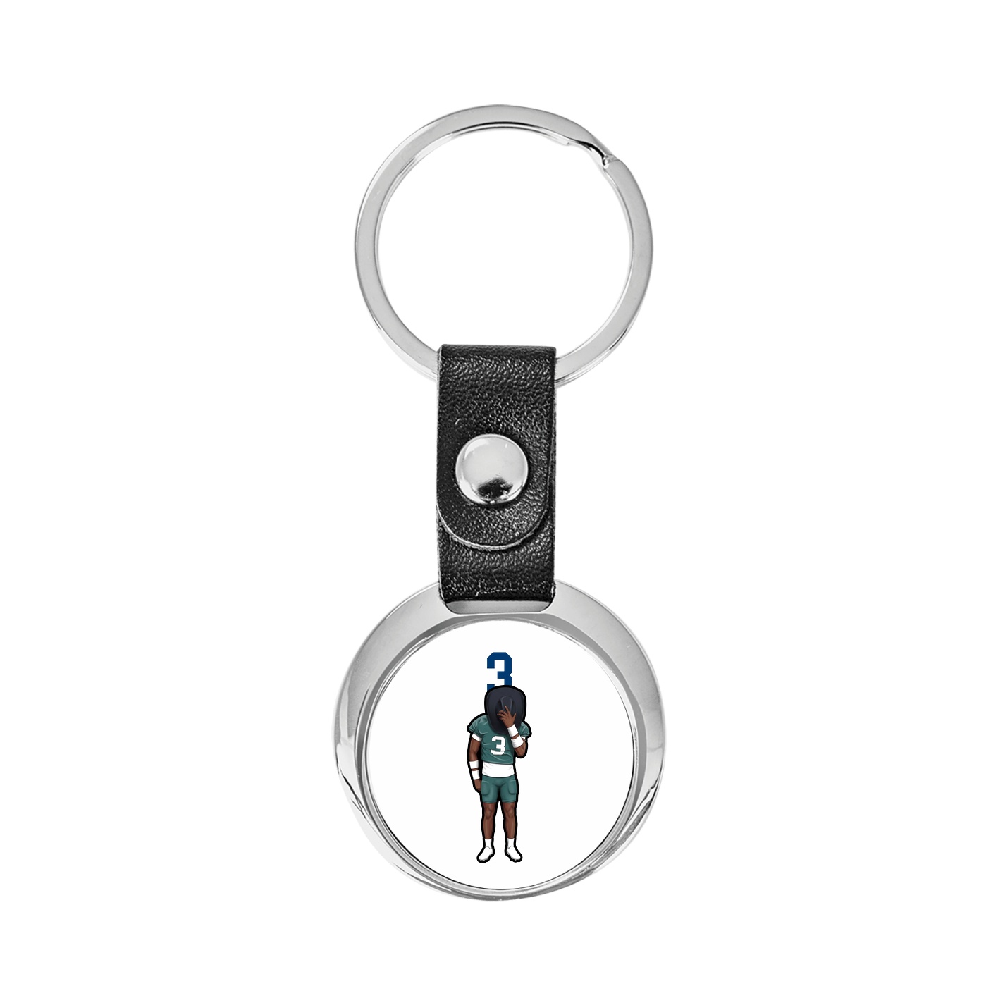 Key Chain — Number Top in Classic