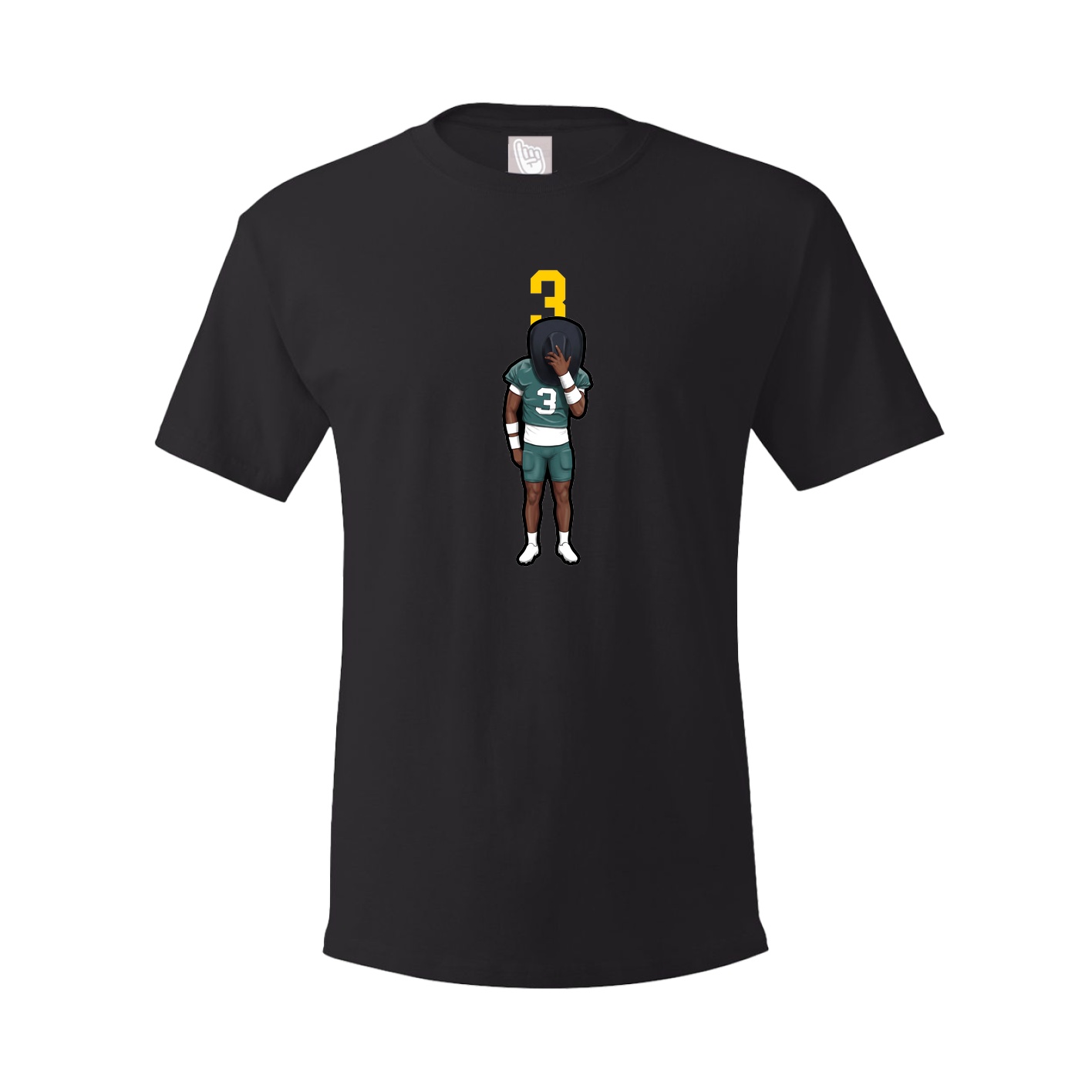 Tee — Number Top in Black