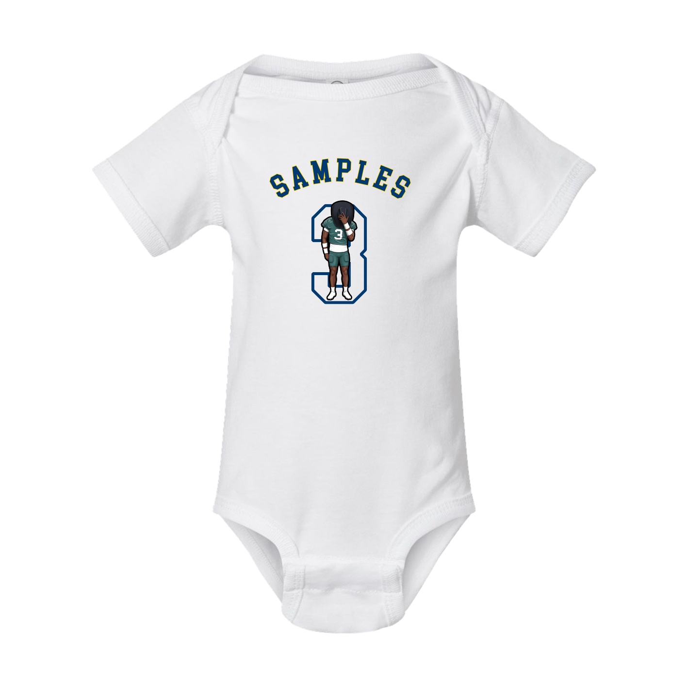 Baby Onesie — Shirsey Arch in White