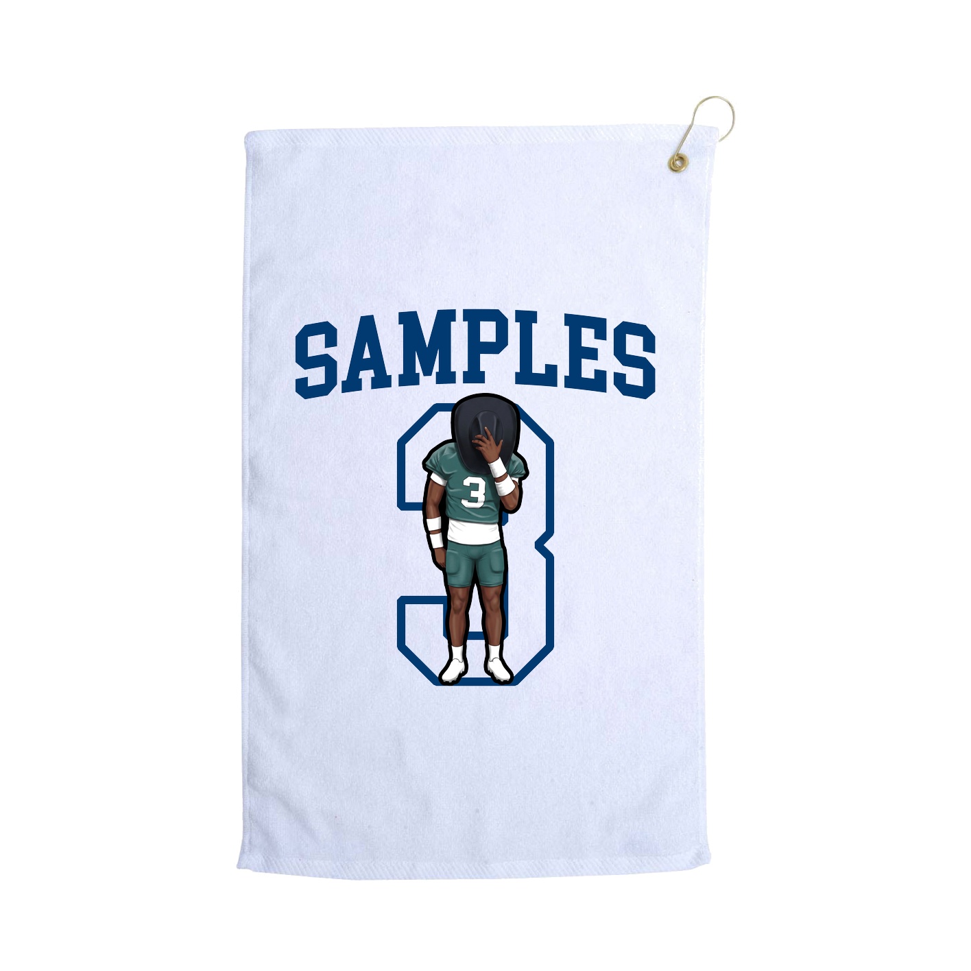 Golf Towel — Shirsey in White