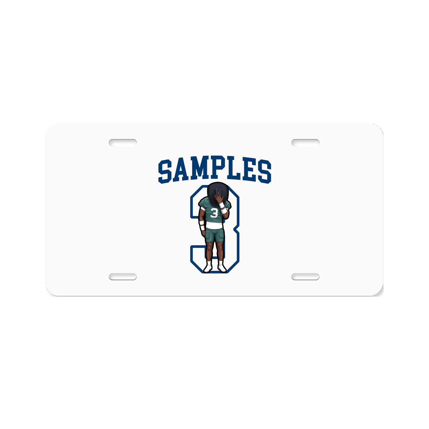 Aluminum License Plate