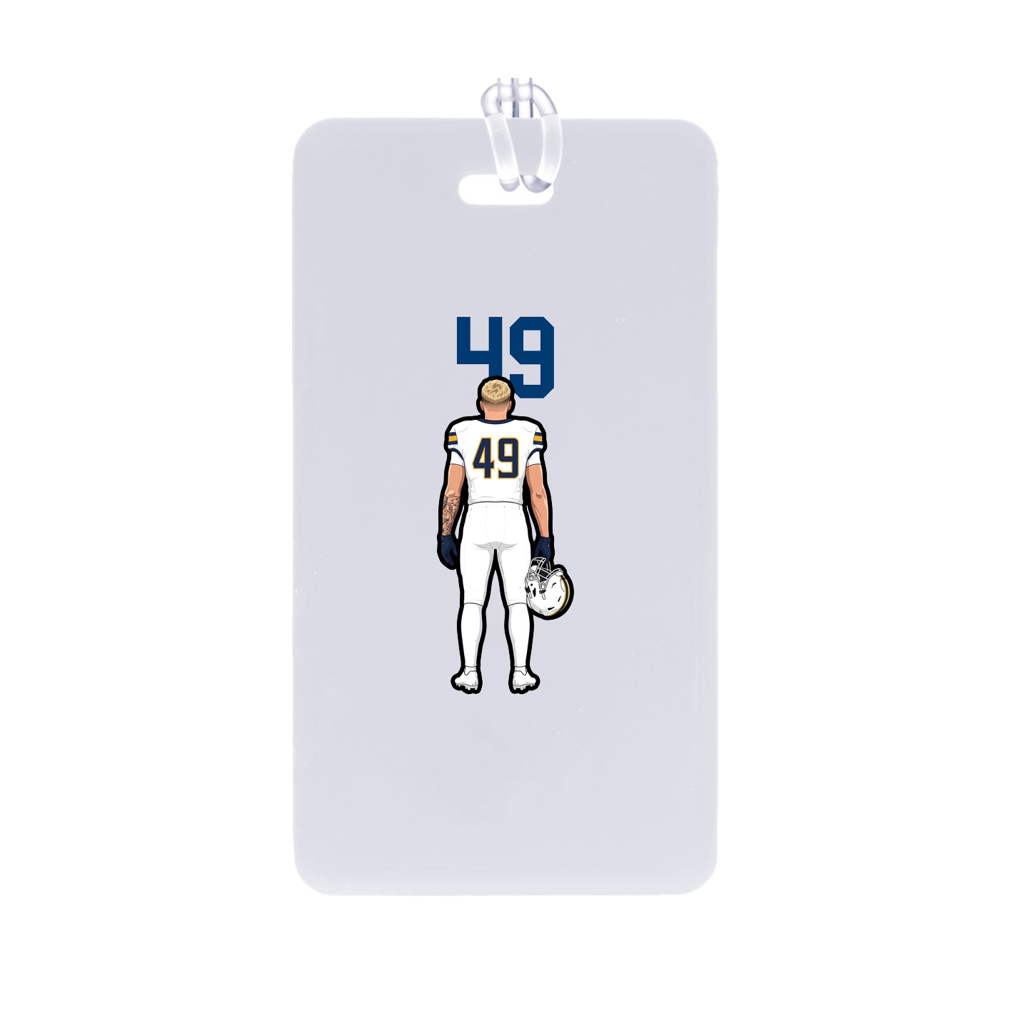 Bag Tag — Number Top in Classic