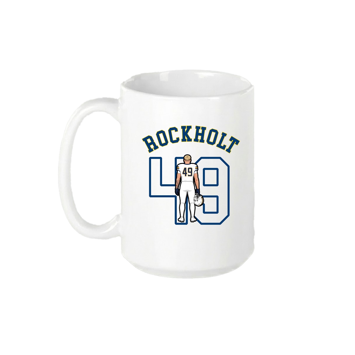 15oz Coffee Mug — Shirsey Arch in White