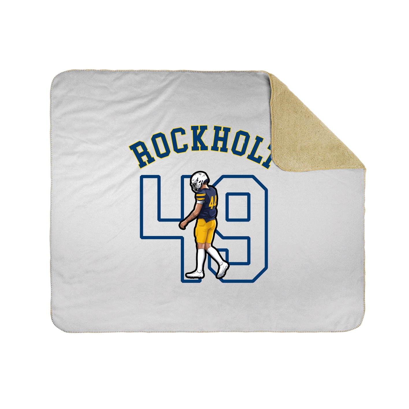 Throw Blanket — Shirsey Arch in White