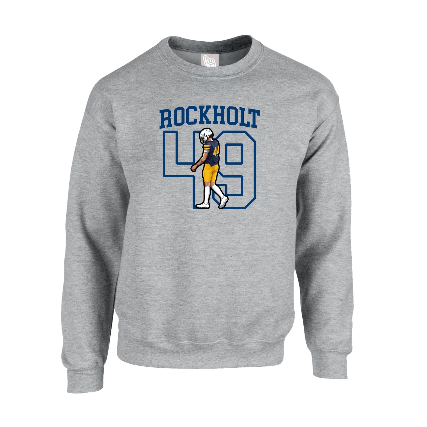Fleece Crew — Shirsey in Grey
