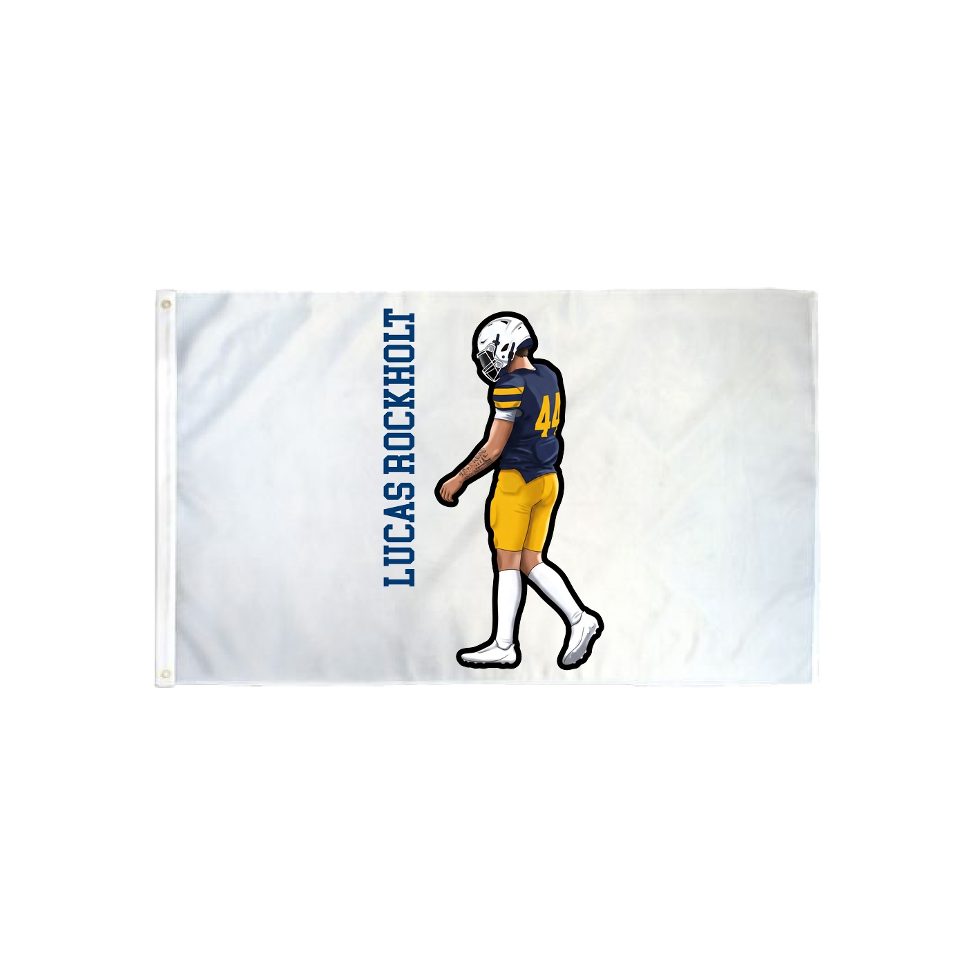 3x5 Flag — Name Vertical in Classic