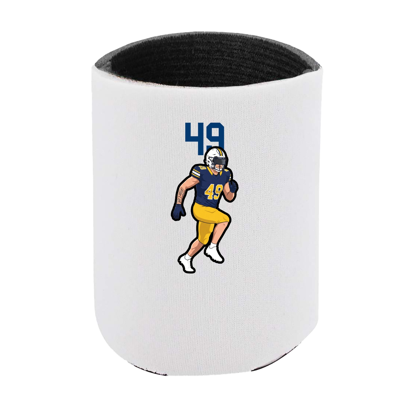 Can Holder — Number Top in White