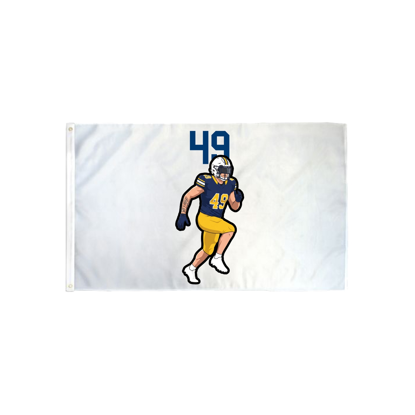 3x5 Flag — Number Top in Classic