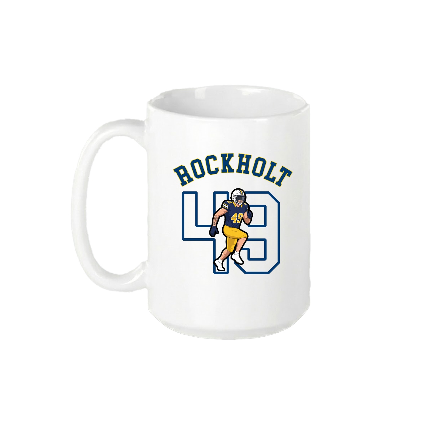 15oz Coffee Mug — Shirsey Arch in White