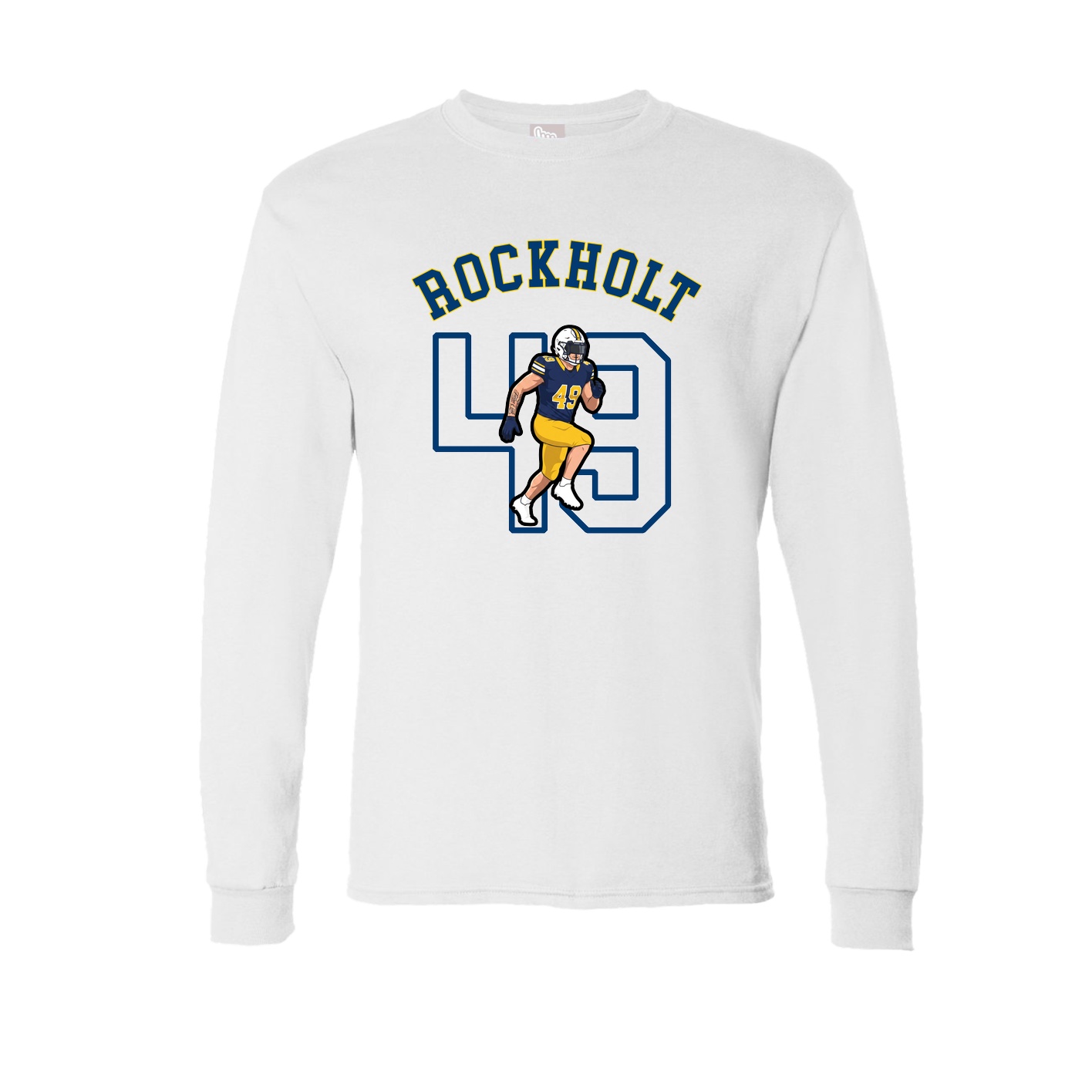Long Sleeve Tee — Shirsey Arch in White