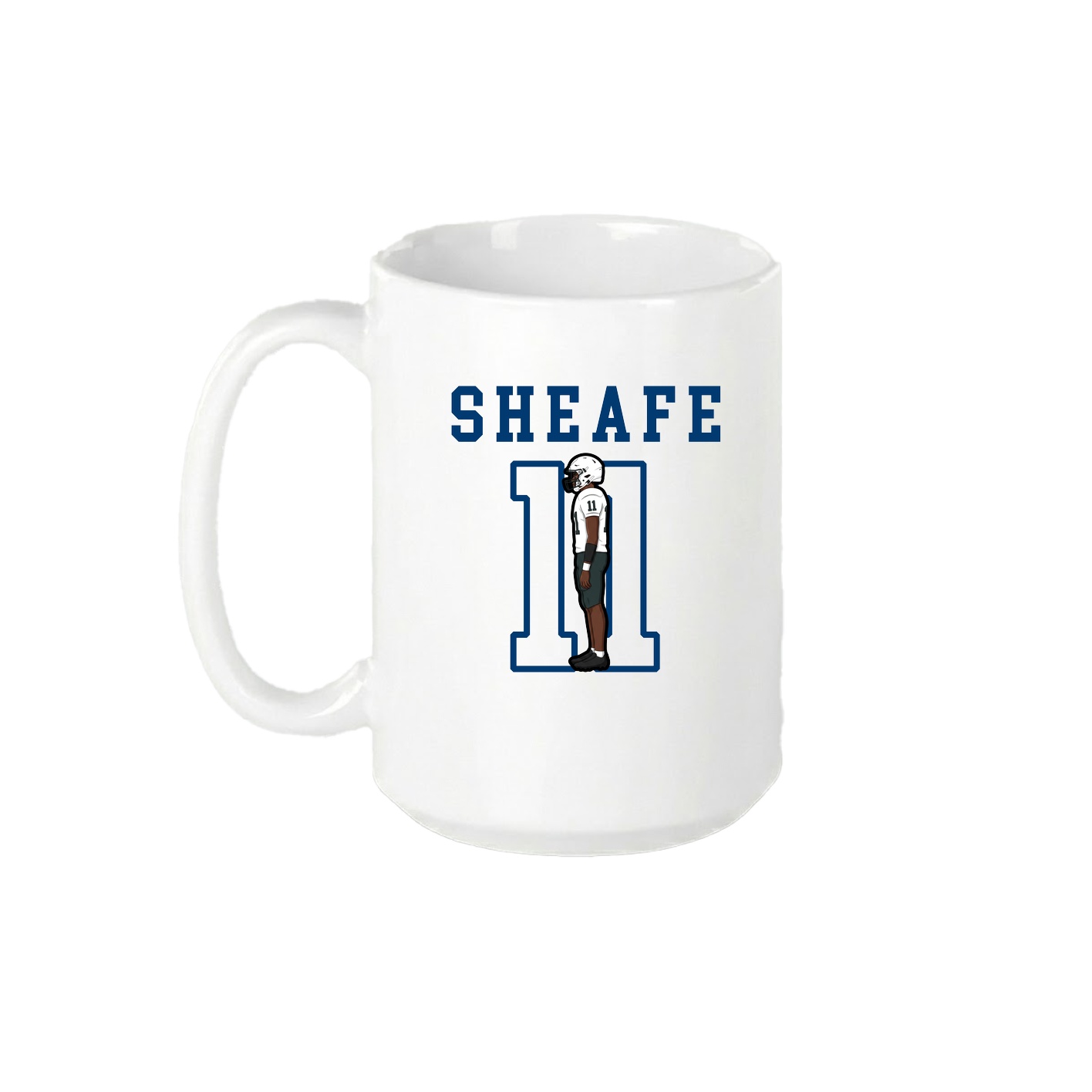 15oz Coffee Mug — Shirsey in White