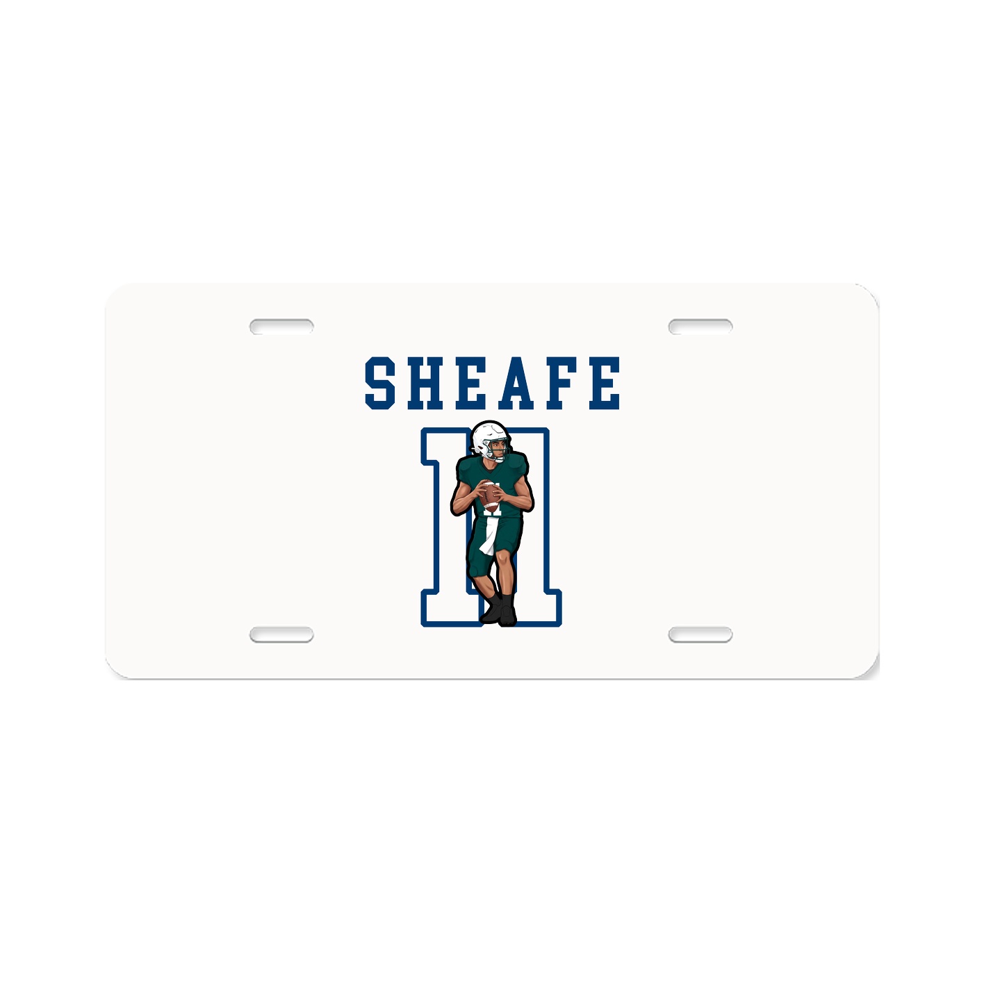 License Plate — Shirsey in Classic