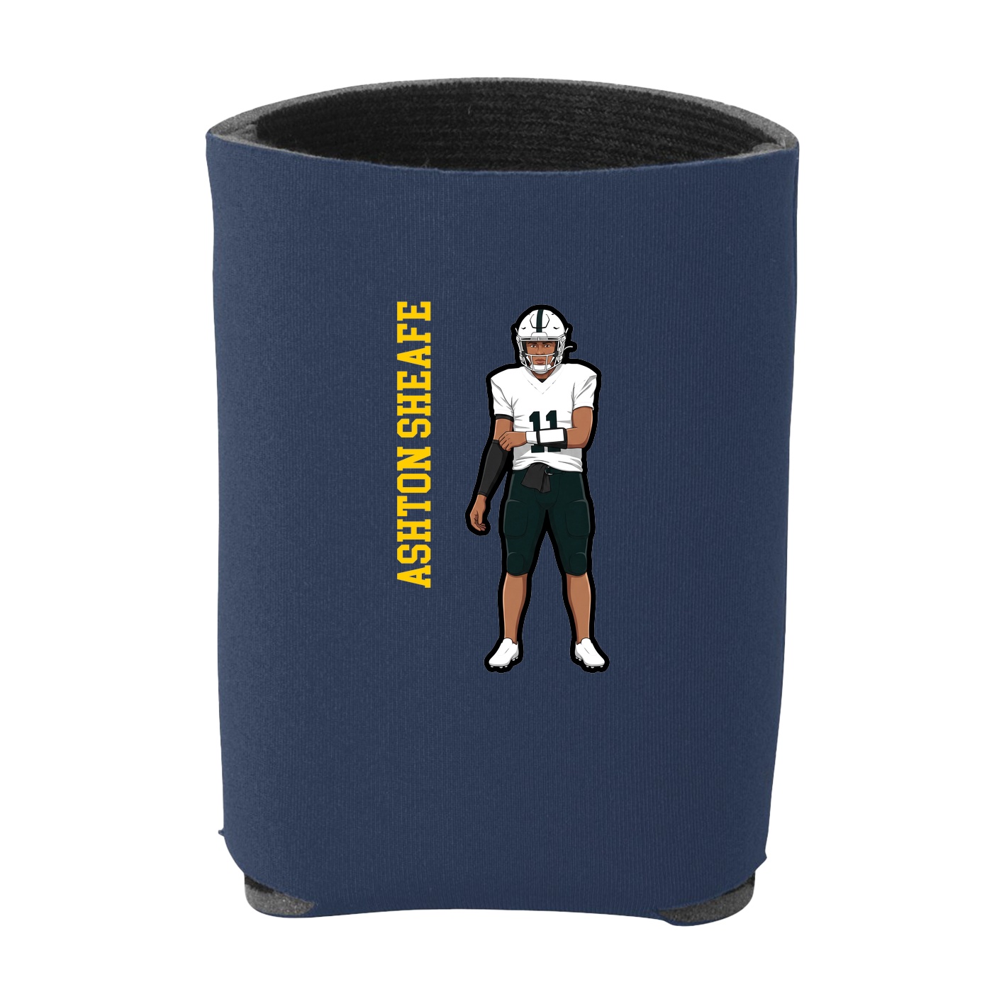 Can Holder — Name Vertical in Navy