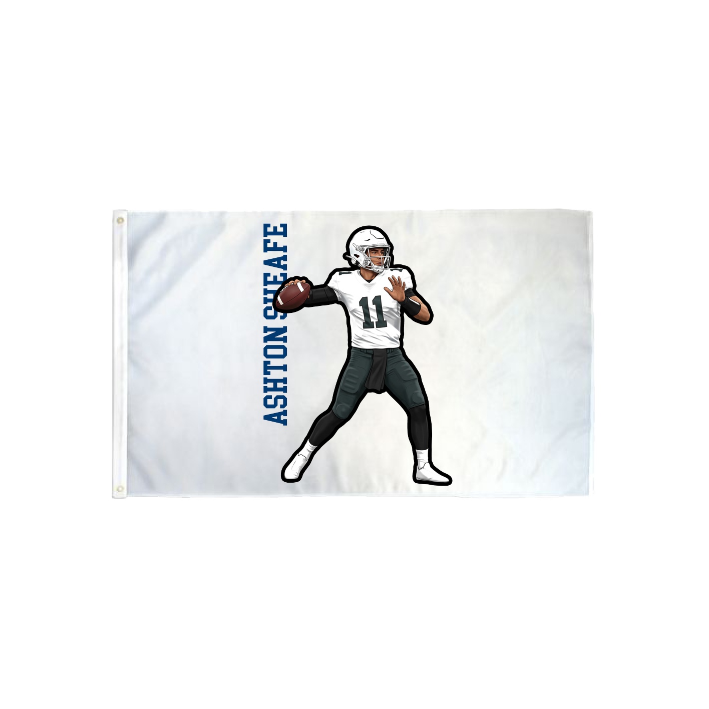3x5 Flag — Name Vertical in Classic