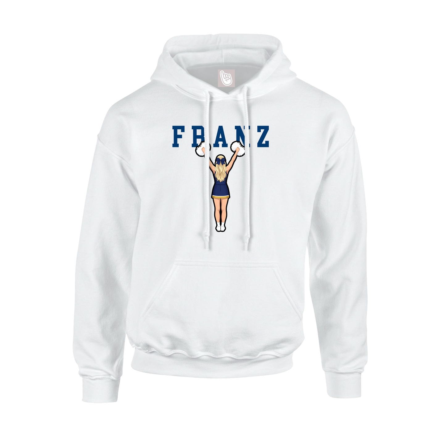 Youth Hoodie — Shirsey in White