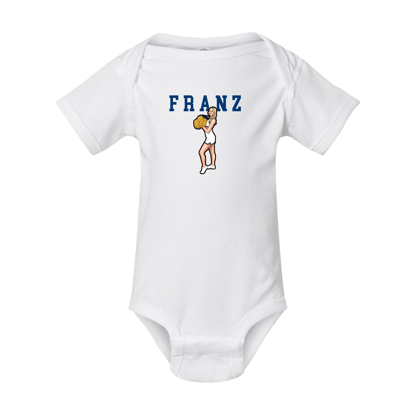 Baby Onesie — Shirsey in White