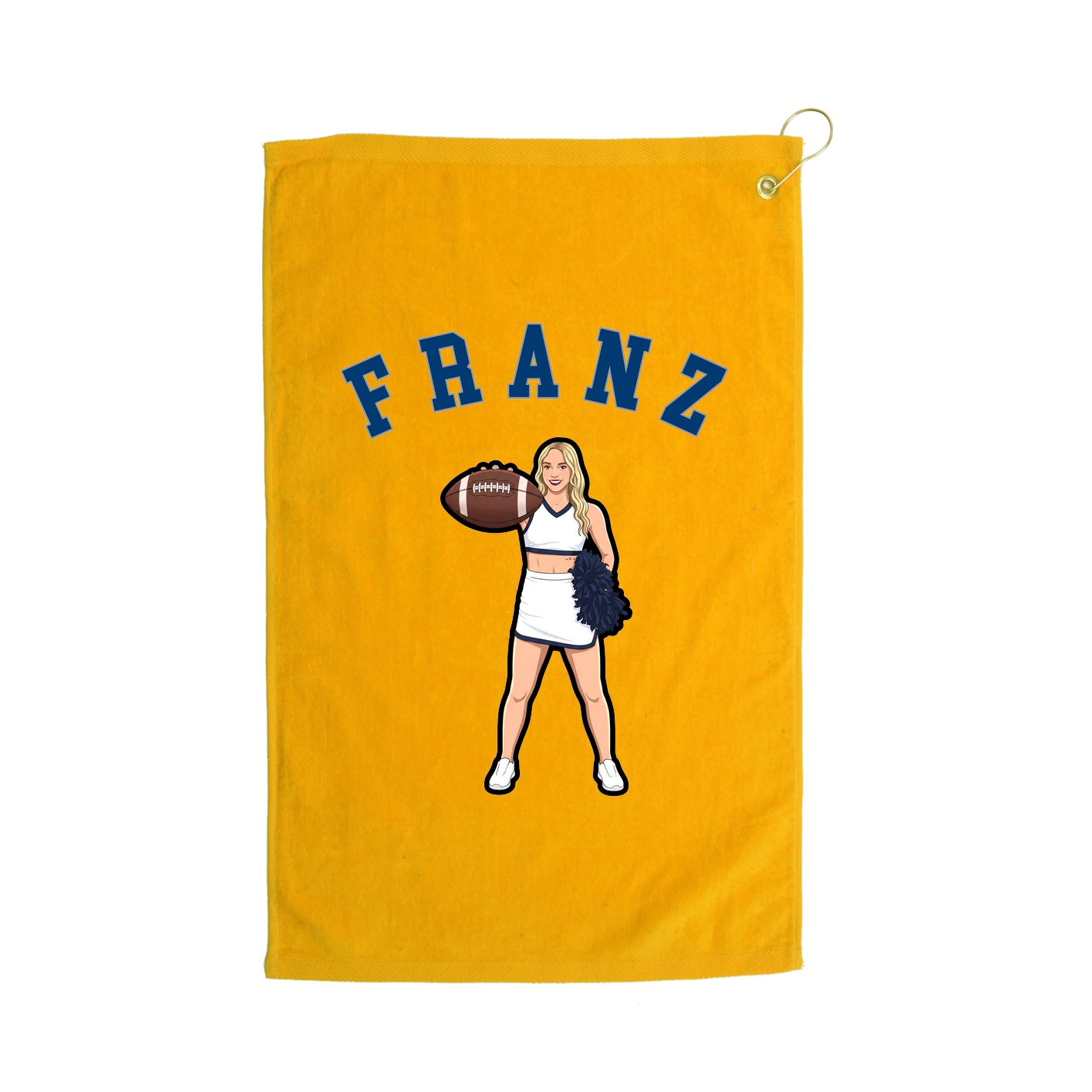 Golf Towel — Shirsey Arch in Gold