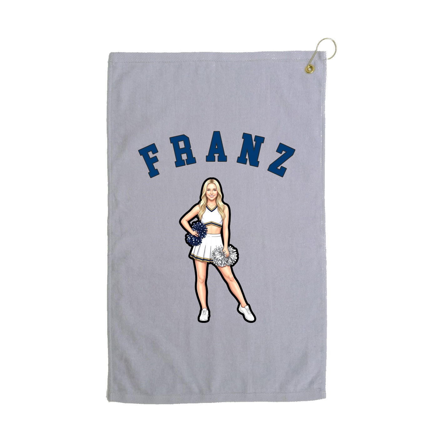 Golf Towel — Shirsey Arch in Grey
