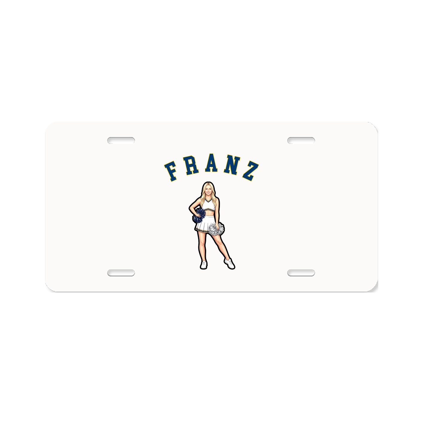 License Plate — Shirsey Arch in Classic